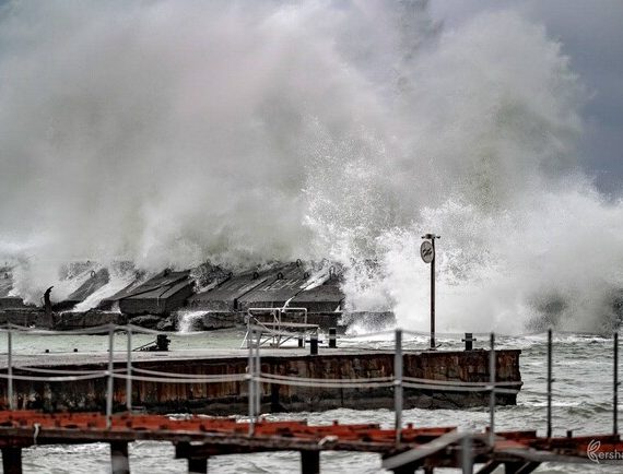 Due to bad weather, marine transport was affected in Odesa